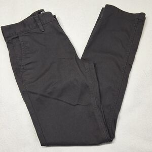 Vans The Authentic Chino Stretch Pants Gray Color Size 30 .
